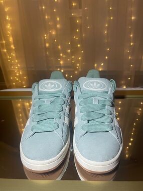 Adidas Campus 00s Turquoise Suede Gum Size 7 Women’s | Brand New Never Worn